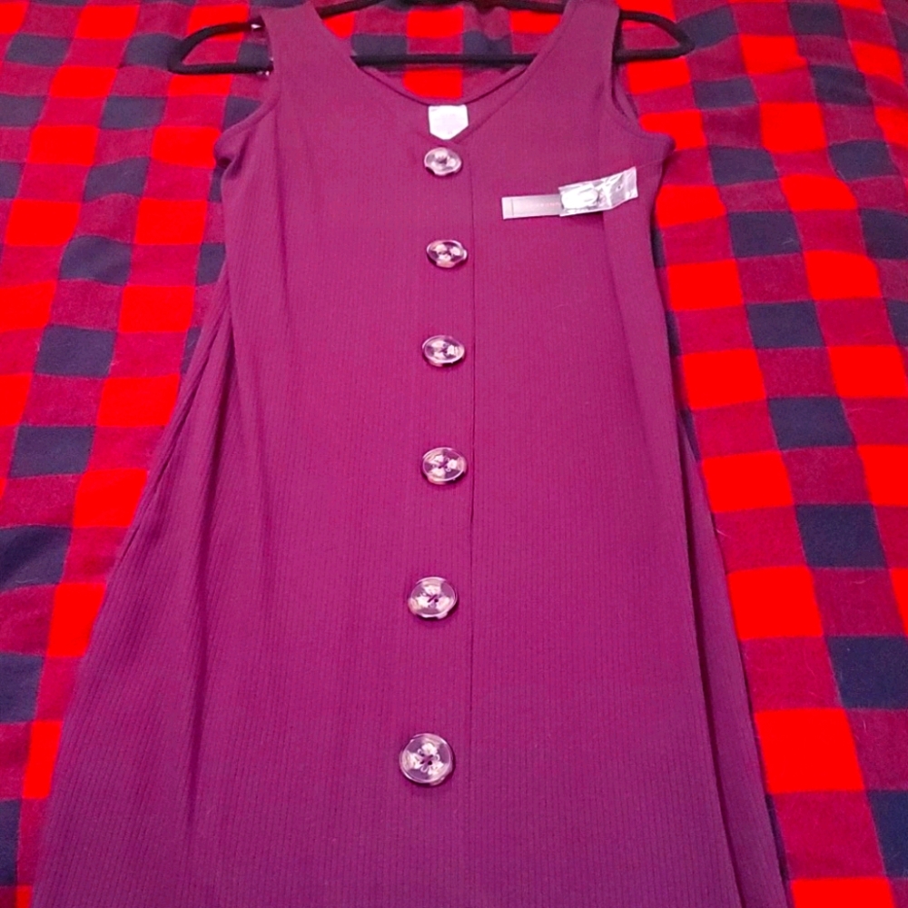 No Boundaries purple dress